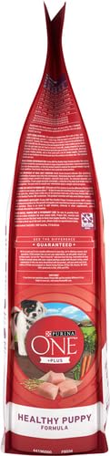 Purina ONE Plus Healthy Puppy Dry Food, Chicken, 8 lb Bag