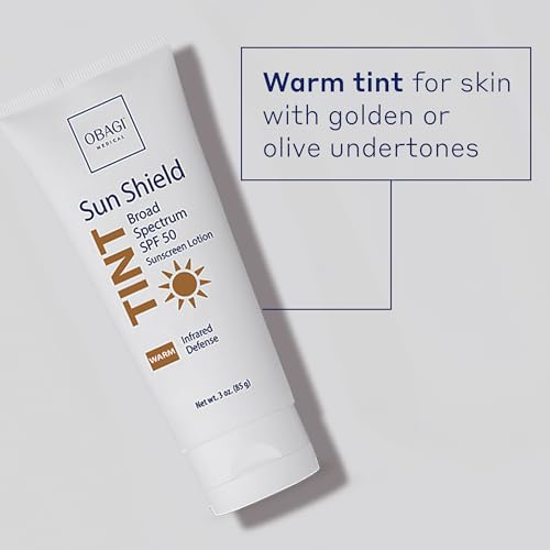Obagi Sun Shield Tinted Sunscreen – Broad Spectrum SPF 50 Protection from the Sun