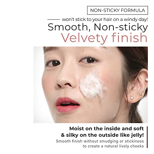 A'PIEU JUICY-PANG JELLY BLUSHER (PK01) Korean Blush, Velvety Finish, Easy blending blusher, kbeauty makeup