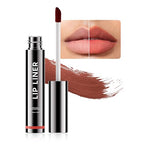 Lip Stain Peel Off Lip Liner, Long - Wear & Waterproof Peel Off Lip Stain Non-Stick Cup, Transfer-proof, Comfortable Vivid Color, Create Beauty & Charming Lip Makeup with All-Day (#03 Rose)