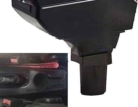 OQHAIR Armrest Box Armrest Box Retrofit Parts Center Console Special Storage Space Car Elbow Rest with USB For Focus mk1