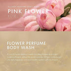 Flower Perfume Body Wash 31.7 fl oz, 900 ml (Pink - Rose & Cherry Blossom)