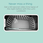 Lumi by Pampers Smart Baby Monitor: HD Video Baby Monitor (with camera and audio), Wifi, Night Vision, Temperature & Humidity Tracking - Compatible with the Lumi Smart Sleep System (Sold Separately)