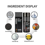 gowwim Hair Thickening Fibers 2-in-1 Kit Keratin Building Fibers, Spray Applicator & Hold Spray - Instantly Volumize Sparse Areas (Light brown)