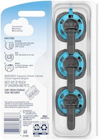 Febreze Car Air Freshener, Odor-Fighting Automotive Vent Clip, Linen & Sky Scent, 3 Count