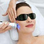 Viconor Laser Safety Glasses, Eye Protection for Red Light Therapy 200-1000nm Wavelength, Tanning Goggles Effective Filtering IPL, UV, LED Rays for Tanning Bed Laser Hair Remova