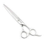 Barber Scissors 7" Professional Sliding Hair Scissors Willow Shape Sliding Hair Shears Professional Haircut Razor Edge 440c Barber Shears KINSARO for Hairdresser Barbershop or Home Use