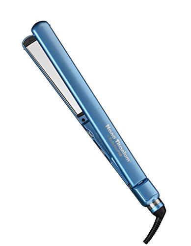 BabylissPRO Nano Titanium Ultra-Thin Hair Straightener, Professional Flat Iron For All Hair Types