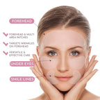Forehead Wrinkles Reusable Silicone Patches - Anti-wrinkle Facial Tape Mask For Deep Frown Lines Removal - Overnight Wrinkle Remover Patch - Antiwrinkle Skincare Face Eye Anti Line Eraser Sheets