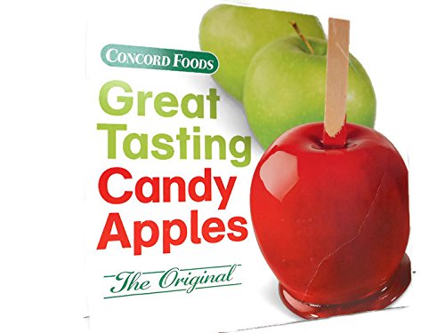 CONCORD CANDY & CARAMEL APPLE KITS (Makes 20 candy apples)