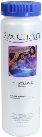 SpaChoice 1-Pound 2-Pack Premium pH Increaser for Hot Tub, 100% Sodium Carbonate, Made in USA
