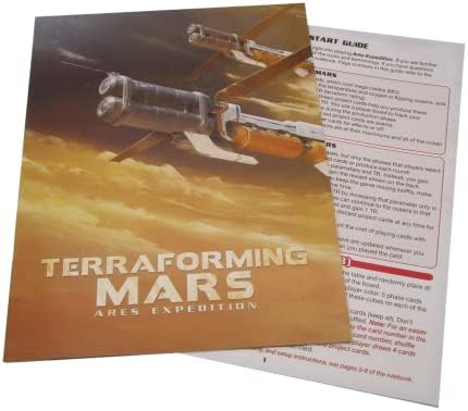 Stronghold Games Terraforming Mars Ares Expedition Card Game Collectors Edition ,1 to 4 players, Orange