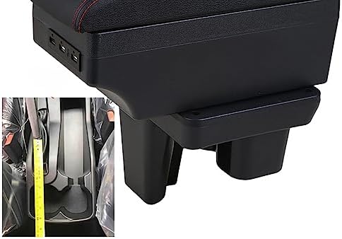 OQHAIR Armrest Box Armrest Box Center Console Arm Elbow Support Storage For Hilux Revo 1997-2023
