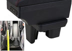 OQHAIR Armrest Box Armrest Box Center Console Arm Elbow Support Storage For Hilux Revo 1997-2023