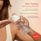 Solawave Wand Skin Therapy Activating Serum | Hyaluronic Acid and Peptides | Enhance Skincare Device Results | Hydrating Microcurrent Galvanic Current | Wrinkle Smoothing
