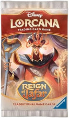 Ravensburger Disney Lorcana TCG: Reign of Jafar Booster Pack Display | 24 Packs with 12 Trading Cards Each | Ideal for Collectors & Disney Fans | Suitable for Ages 8+