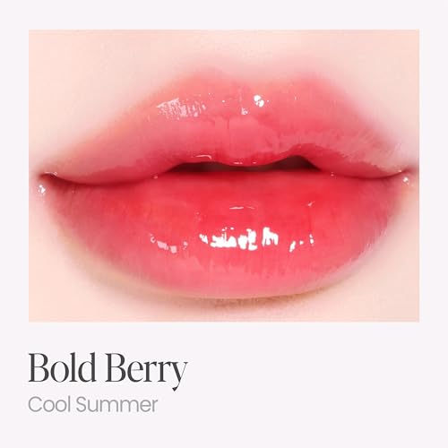 Espoir Couture Lip Tint Glaze #13 Bold Berry 0.14oz | Volumizing Lip Stain with Syrupy Shine | Long-Lasting & Vibrant Color for Radiant Lip Look | Moisturizing & Glossy Lip Tint | Korean Lip Makeup