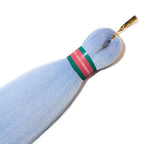 Baby Blue Pre stretched Braiding Hair 2 Packs Pre feathered Braid Hair Extensions 18 Inches Hair Braids