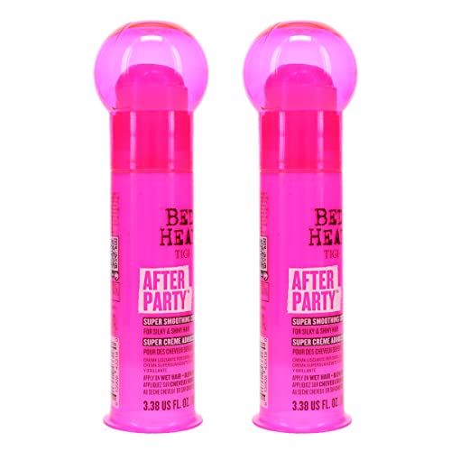 Bed Head by TIGI After Party Smoothing Cream for Silky and Shiny Hair 100ml (Pack of 2)