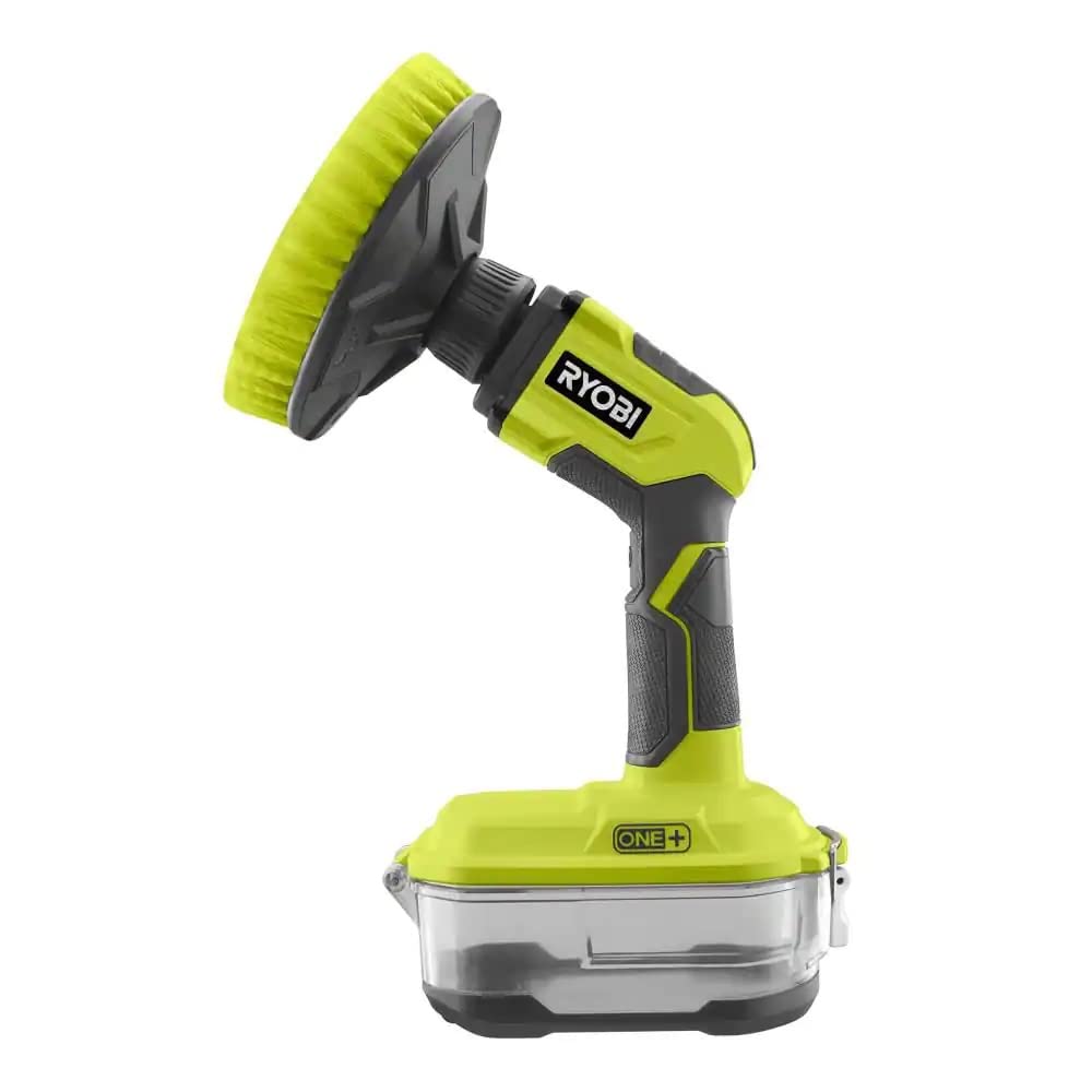 ONE+ 18V Cordless Compact Power Scrubber Kit with 2.0 Ah Battery and Charger
