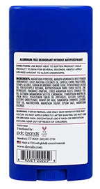 Dr. Teals Deodorant Variety Gift Set (2 Pack, 2.65oz Ea.) - Vanilla Lavender & Rose & Milk - Essential Oils, Shea Butter & Magnesium Help Absorb Moisture & Keep Skin Clean & Healthy