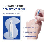 Intensive Repair Serum, 15% Hyaluronic Acid Serum with Ceramides and Centella Extract, Barrier Repair Redness Reilef Rosacea Treatment for Face Sensitive Acne Prone Skin, 30 Vials