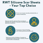 Silicone Scar Sheets, Silicone Scar Tape for Surgical Scars - 60" x 1.6" Roll - 1.5M, Medical Grade Reusable Effective Scar Removal for Keloid, C-Section, Tummy Tuck, and Acne
