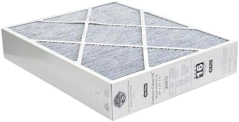 Lennox Healthy Climate Lennox X6675 20x25x5 Healthy Climate Carbon-Clean MERV 16 Filter Bundle with Same Day Supply Filter Change Reminder Magnet (2-Pack) 2 Count (Pack of 1)