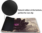 MTG Playmat, Game Play Mat for MTG TCG 24 x 14 inches Trading Card Inked Game Playmats with Storage Bag Smooth Rubber Surface Battle Game
