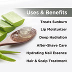 VENAMINE Korean Aloe Vera Soothing & Moisture Gel 100% For Face And Body organic pure aloe vera gel 300ml