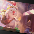 Ultra PRO - Final Fantasy x Universes Beyond Stiltzkin, Moogle Merchant Playmat for Magic: The Gathering | Card Game Playmat, Final Fantasy Collectibles, Desk Mat Mousepad