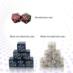 MTG Playmat TCG Playmat -Includes Storage Bag and 14 Dice-Experience Top-Tier Quality and Edge-Locking Waterproof and Non-Slip Mat! (playmat with, Lotus Flower)