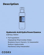 COSRX Hyaluronic Acid Toner, 3.38 fl.oz / 100ml, For Dry Skin, Lightweight Daily Essence, Day and Night, Korean Skin Care, Animal Testing Free, Paraben Free