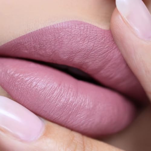 Beauty Bakerie Lip Whip Liquid Lipstick for Women, Waterproof Lip Gloss, Tint, Stain Long Lasting Hydrating Moisturizer, Matte or Metallic, 3.5mL, Versailles