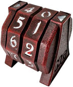 NERD GEAR Commander Essentials Kit - Ultimate Accessory for MTG Commander EDH - MTG Command Zone Tray - Health Counter - Spin Down Dice - Dry Erase Tokens (Chaos Red)