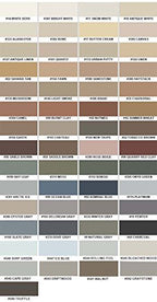 Color Fast Caulk Matched to Custom Building Products (Pewter Sanded)