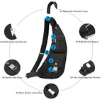 NICGID Sling Bag Chest Shoulder Backpack Crossbody Bags for Men Women