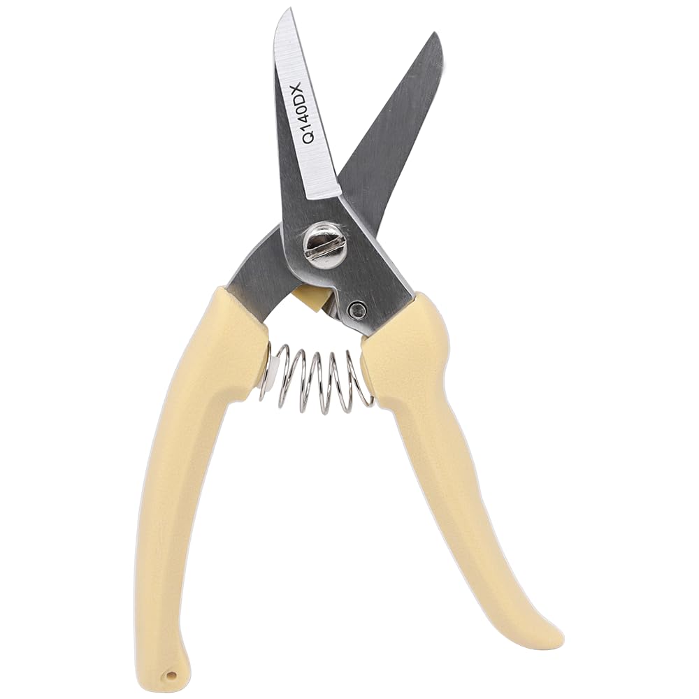 Zenport Q140DX Multipurpose Q Series Hoof Trimming Shears, 7-Inch, 2.5 Inch High Carbon Steel Blades, Cream
