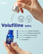 100% Volufiline Serum Skincare – Advanced Firming & Lifting Facial Ampoule from France Sederma, Intense Hydration & Skin Rejuvenation for Youthful, Perfect for Layering & DIY, 0.33 fl.oz (10ml)