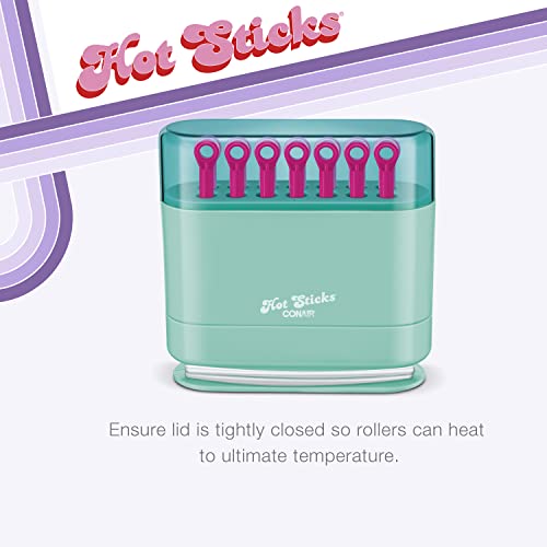 Conair Silicone Hot Rollers for Long, Medium, and All Hair - Hair Curler - No Hair Roller Clips Needed