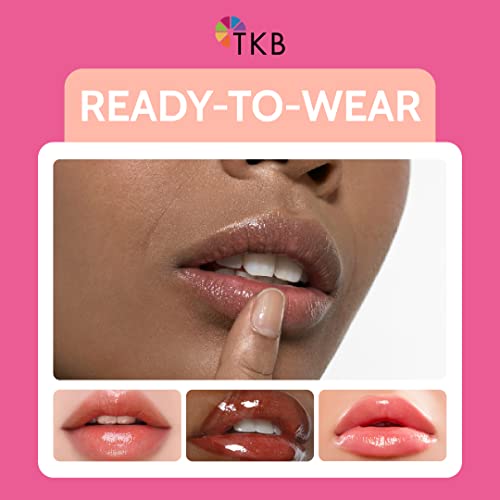 TKB Lip Gloss Base (Flexagel M) | Ready-to-Wear| Moisturizing, High Shine, Crystal Clear, Vegan and Cruelty free| Made in USA. (15 Ounce (Pack of 1))