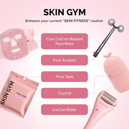 Skin Gym Rose Quartz Sculpty Heart Gua Sha