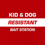 Tomcat Rat & Mouse Killer Child & Dog Resistant, Disposable Station, 1 Pre-Filled Ready-To-Use Bait Station