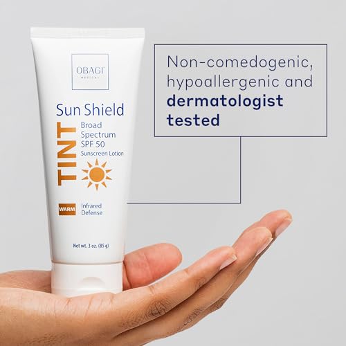 Obagi Sun Shield Tinted Sunscreen – Broad Spectrum SPF 50 Protection from the Sun