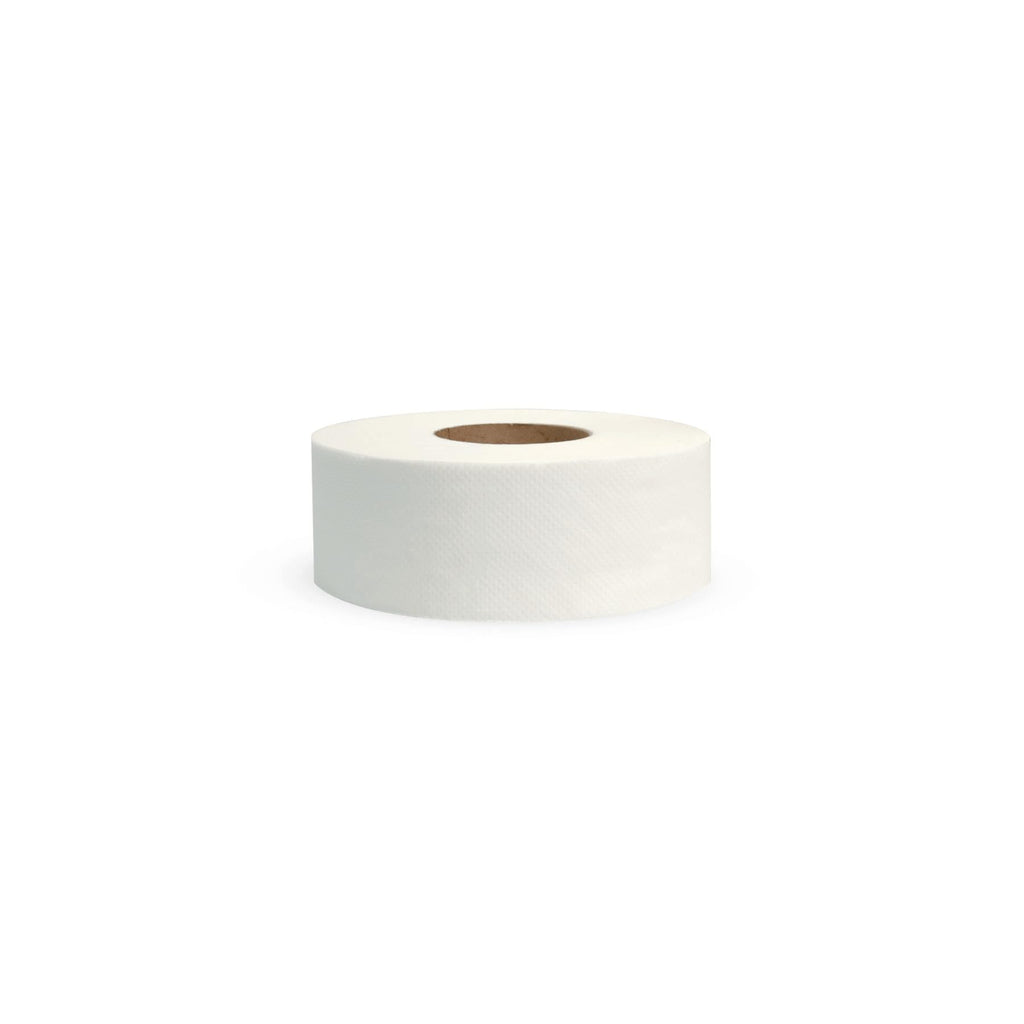 Morsoft by Morcon Jumbo Toilet Paper Rolls, 12 Rolls/Carton, 2-Ply, 100% Recycled Fibers, Soft and Absorbent, Fits in Jumbo Tissue Dispensers, Commercial Toilet Paper
