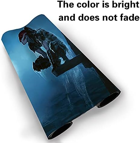 Board Game TCG Playmat Table Mats Games Size 60X35 cm Mousepad Compatible for MTG CCG RPG Trading Card Game (MTG1-VAMPIRE-NIGHTHAWK(1))