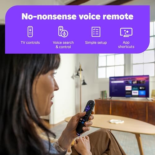 Roku Streaming Stick HD 2025 — HD Streaming Device for TV with Roku Voice Remote, Free & Live TV