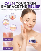 2024 Updated Magnesium Calm Cream:[Better Sleep][Calms Soothes] Magnesium Cream Relief Moisturizer, Hydrating, Nighttime Magnesium Lotion with Lavender Essential Oils, Sensitive Skin Friendly（2PC)