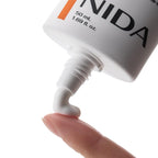 NIDA Invisible Fit Sunscreen | SPF 50 Broad Spectrum UV-A/UV-B Dual Protection | No White Cast, Low Irritation, Hydrating Lotion-like Lightweight Glow Sunscreen for All Skin Types | 1.69 fl. oz., 50ml