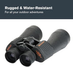 Celestron 71007 SkyMaster 12x60mm Porro Prism Binoculars with Multi-Coated Lens, BaK-4 Prism Glass and Carry Case, Black